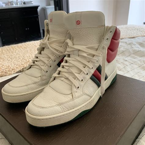 gucci new praga karibu high top|VINTAGE Authentic GUCCI Calfskin New Praga Karibu High Top .